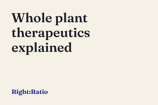 Whole plant therapeutics explained