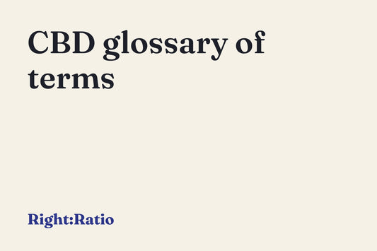 CBD glossary of terms