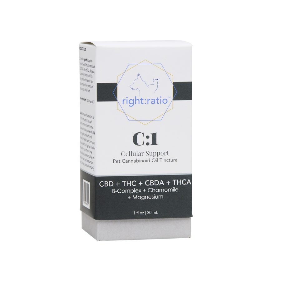 Right:Ratio C:1 box and bottle